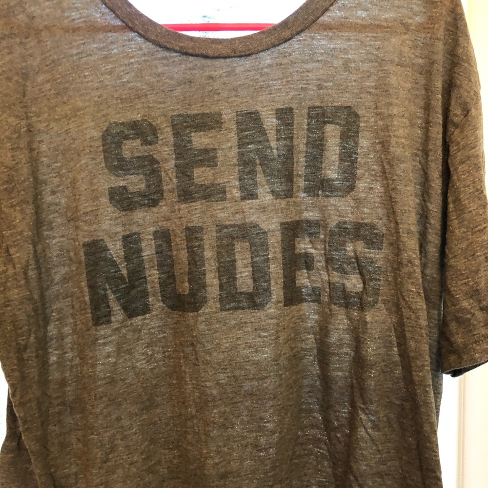 The Chive tshirt saying Send Nudes